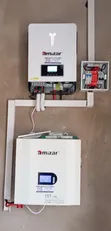 Amizar 3.2kVA Hybrid Inverter with 2.56kWh Lithium Battery (24V) - 1