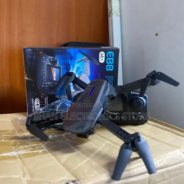 Beginner Drone with Camera - WiFi, Brushed Remote Control Mini Toy Drone - 1