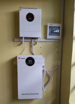 SRNE 5kva Hybrid Inverter & 5.12kWh Lithium Battery