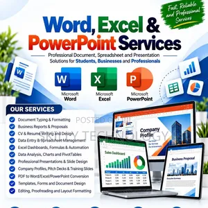 Microsoft Office Services: Word, Excel, PowerPoint