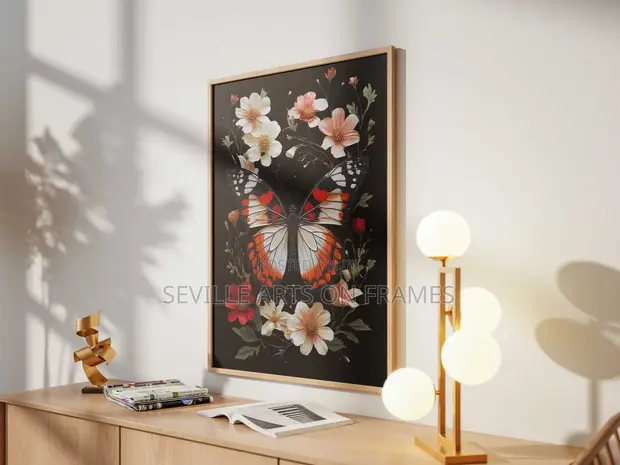 Butterfly Flu Wall Art - 1