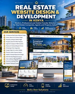 Professional Real Estate & Property Website Design Kenya