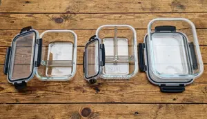 Airtight Glass Food Storage Containers (1040/1520ml)