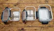Airtight Glass Food Storage Containers (1040/1520ml) - 1