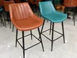 Brown Bar Stools | Kitchen Counter & Restaurant High Chairs - 1
