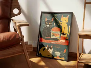 The Cat When You're Not Home - Art Piece