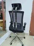 Kiti cha Ofisi cha Mkurugenzi cha Juu chenye Msaada wa Mgongo - 3