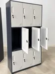 Kabati za Metali za Milango 9 / Kabati la Hifadhi ya Wafanyikazi - 2