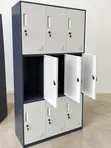 Boss Office Products 9-Door Metal Staff Cabinet - 2