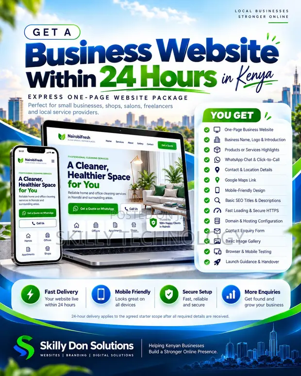 Business Website Setup in 24 Hours - 1