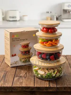 Seti ya Vituvi vya Kioo vya Borosilicate Rafiki kwa Mazingira (4-Pack Round)