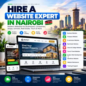 Professional Web Design & Development Services in Nairobi