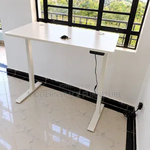 Kiti cha Kisasa cha Umeme cha Kusimama - Nyeupe