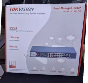 Hikvision 16-Port PoE Smart Network Switch