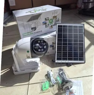 V380 Pro Solar PTZ CCTV Camera - 24/7 Security