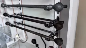 Jua Kali Powder-Coated Curtain Rods