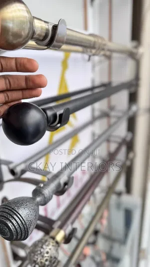 Vitimba vya Pazia Vilivyopakwa Rangi ya Poda - Vimetengenezwa Jua Kali