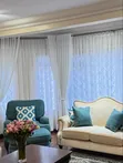 Bright Large Window Curtains and Sheers - 2