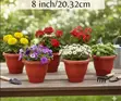 Plastic Nursery Plant Pots - Ndani na Nje - 5