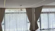 Well Stitched Window Curtain with Numerous Gathers - 1