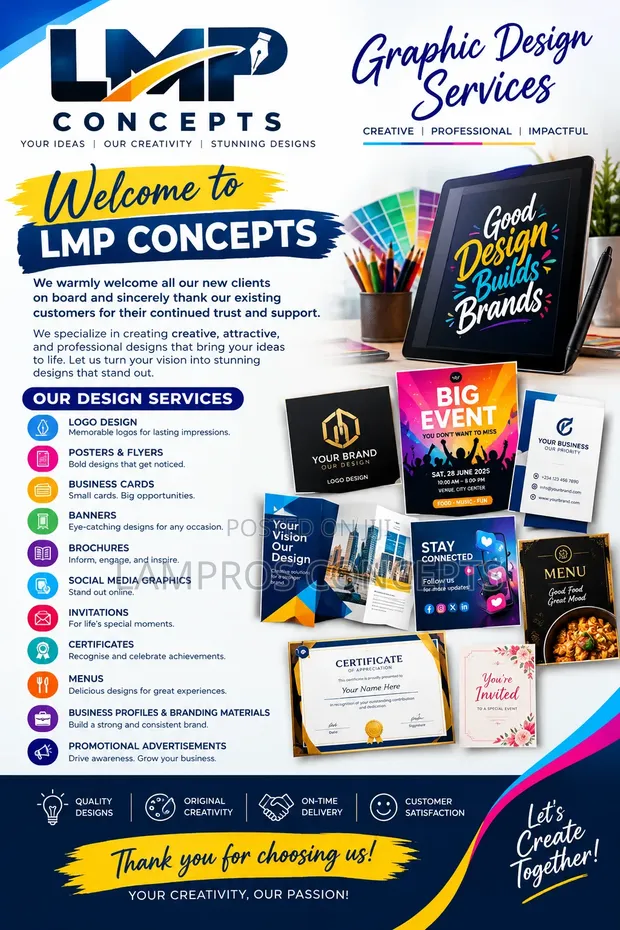 Professional Graphic Design Services - 1