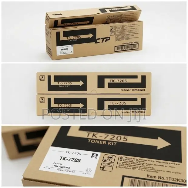 Kyocera TK-7205 Black Toner Cartridge for TASKalfa 3510i/3511i/3010i/4510i - 1