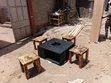 Huge Black Coffee Table with Storage Shelves - 3