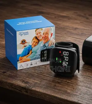 DualTrack BK619 Smart Wrist Blood Pressure Monitor