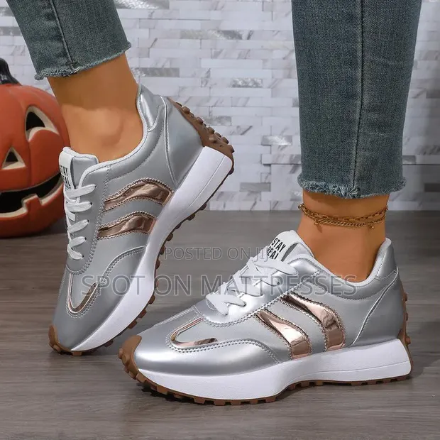 Exquisite Platform Sneakers for Ladies - 1