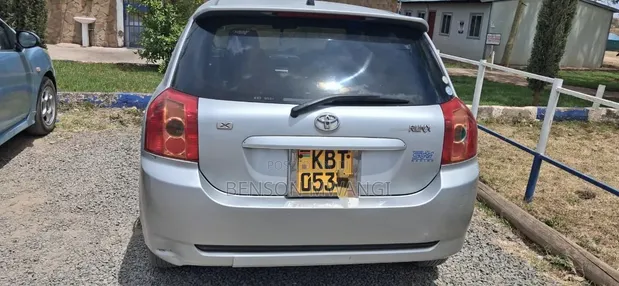 Toyota Allex 2005 Silver - 1