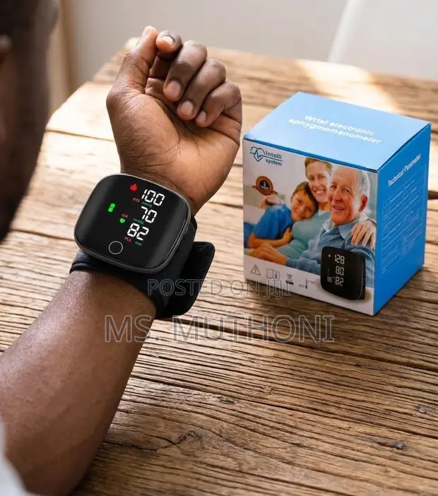 Rechargeable Smart Wrist Blood Pressure Monitor - 1