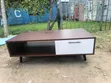 Kikombe cha Kahawa cha Kisasa na TV Stand - Brown & White - 3