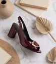 Viatu Vizuri vya Zara vya Wazi - Brown - 4