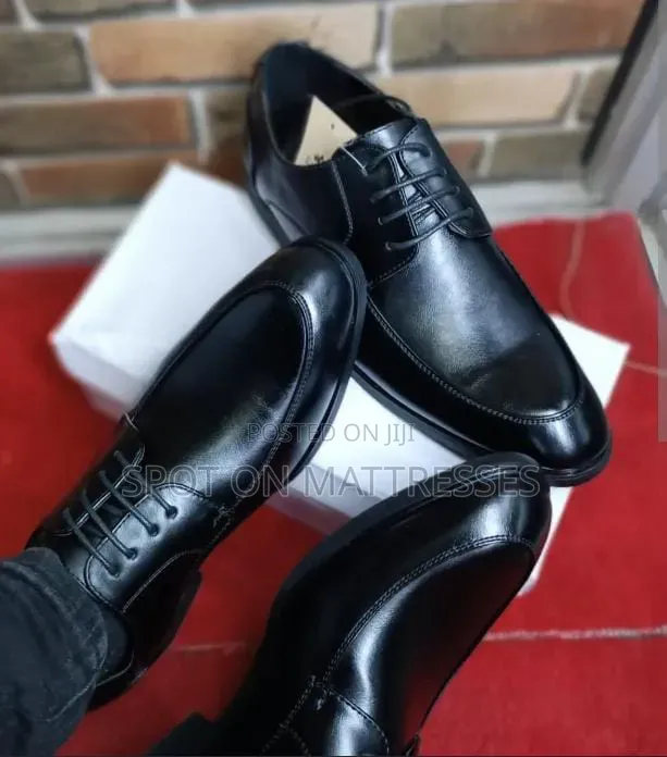 Official Men's Leather Oxford Shoes - Sizes 39-45 - 1