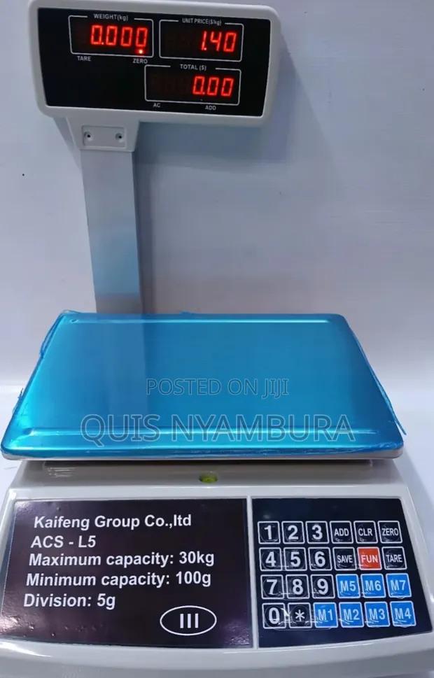 Digital Weighing Scale ACS-L5 30kg - 1