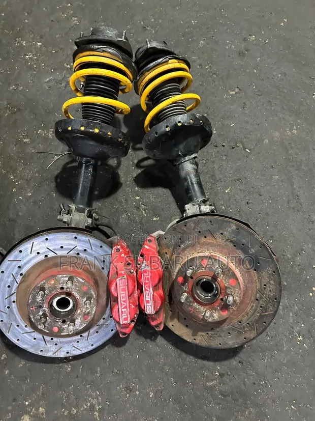 Subaru Forester SG5/SF5 Front 4-Pot Brake Calipers - 1