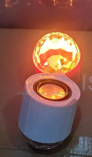 Rechargeable Portable Bluetooth Speaker with Mini Magic Lamp