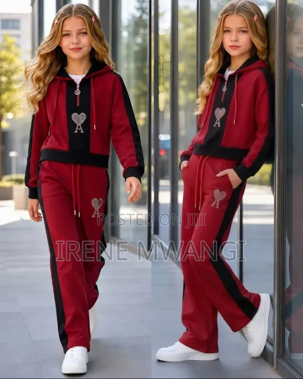 Girls' Quality 2-Piece Set (Trouser & Top) - 1