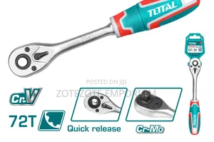 Total Ratchet Wrench 1/2" 72T