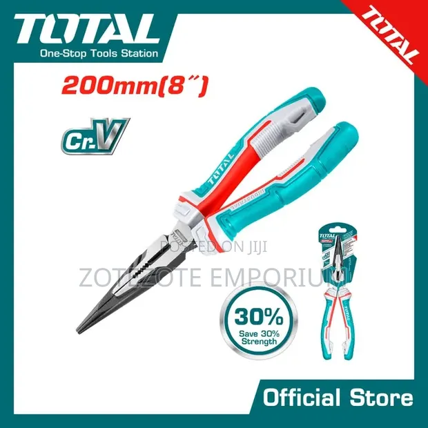 Total Long Nose Pliers 8" - THT120806P - 1