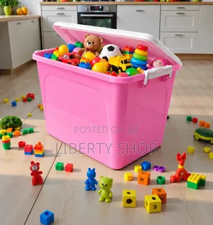 Kids Toy Storage Container with Lid