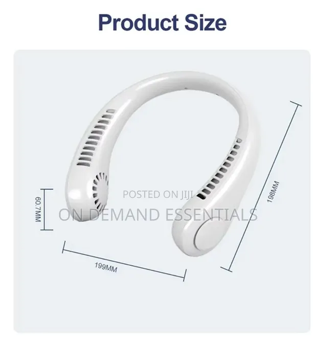 Wireless Hanging Neck Fan - 1