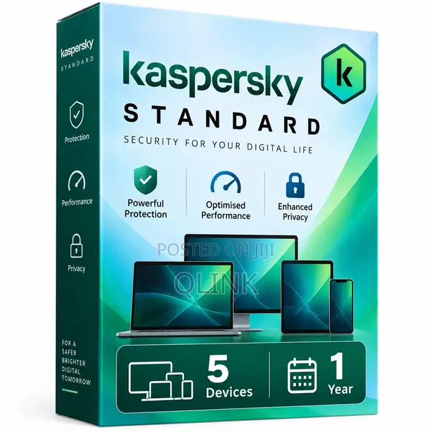 Kaspersky Standard 5 Devices - 1 Year - 1