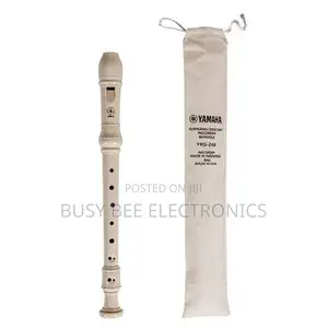 Yamaha YRS-24B Soprano Recorder (Ivory)