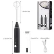 2-in-1 Rechargeable Coffee Frother Whisk - 2
