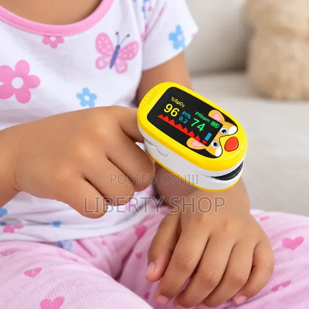 Paediatric Pulse Oximeter - Blood Oxygen Saturation (SpO2) Monitor - 1