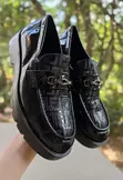 Fernando Melo Slip-On Loafers za Wet Look - 3