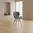 Kiti cha Kulia cha Eames cha Ergonomic - Ngozi Nyeusi - 3