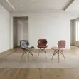 Kiti cha Kulia cha Eames cha Ergonomic - Ngozi Nyeusi - 5