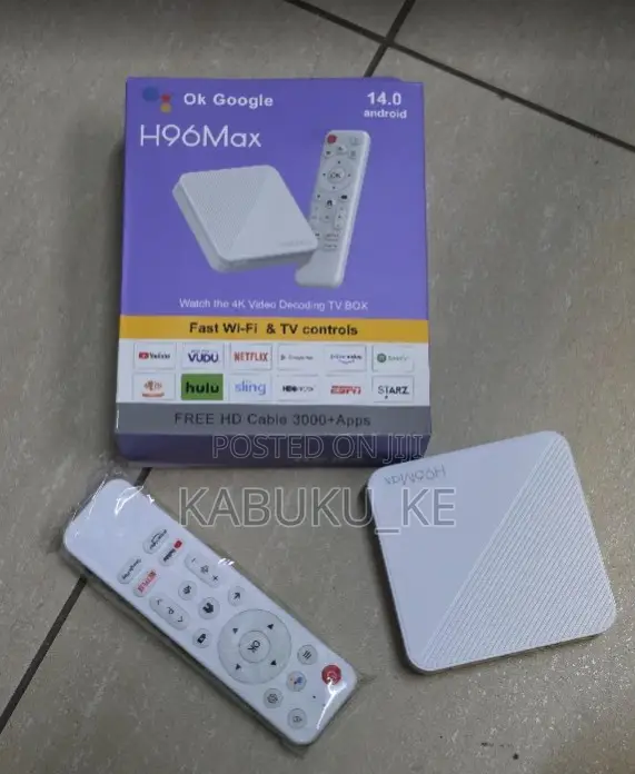 H96 Max Android 14 TV Box 2GB RAM 16GB Storage - 1